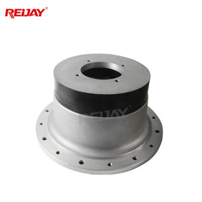 China High Strength And Good Heat Dissipation Aluminium Bell Housing For Gear Pump Group 3 And Motor 18.5kW for sale
