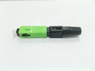 China Mechanical Apc Fiber Optic Connector Pre Embeded Tech 3.0 X 2.0 Mm Drop Cable for sale