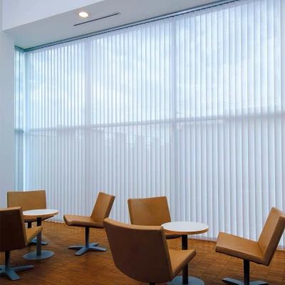 China CLASSIC Sun Vertical 100% Polyester Window Shade Customer Size Style Vertical Blinds for sale