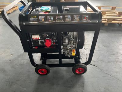 China Generador diesel de 50 Hz a 60 Hz de tipo abierto Genset de fase única en venta