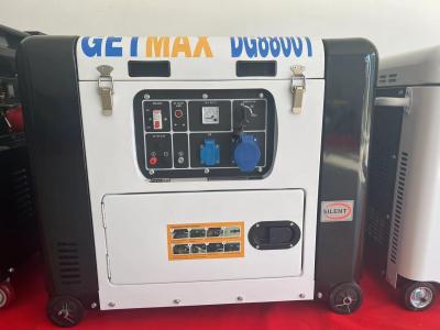China White 3500T Ultra Silent Generators One Phase 4.8KW 6KW for sale