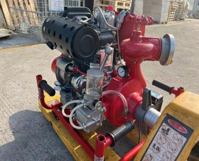 China 6.3KW 8.5KW Motor diesel bomba de fuego de baja presión bomba de extinción de incendios diesel en venta