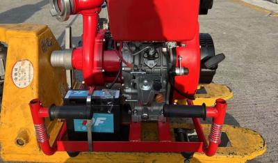 China 3600rpm Portable Diesel Fire Pump 2.8kw 6.3kw Portable Engine Water Pump for sale