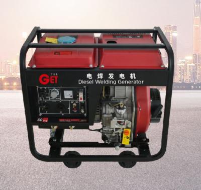 China 50hz 60hz Genset Diesel Welder Generator 25V-30V Welding Voltage for sale