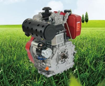 China 15hp 20hp Motor diesel de cilindro único con retroceso o motor diesel de arranque eléctrico en venta