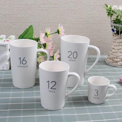 China 3oz 12oz 16oz 20oz Digital ceramic cup wholesale creative mug cup gift custom logo factory direct gift custom for sale