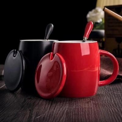 China Ceramic cup wholesale creative mug color glaze barrel mug ceramic mug gift custom logo factory wholesale for sale