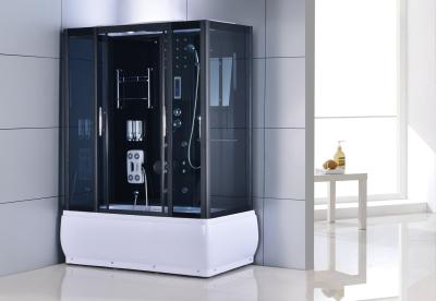 China 1000x1000x2150mm Steam Shower Enclosure Aluminum Frame for sale