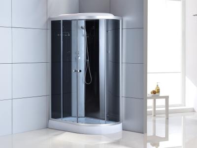 China 35''X35''X85'' Corner Quadrant Shower Enclosure Grey for sale