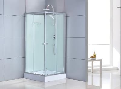 China cercos de vidro deslizantes do chuveiro do banheiro de 5mm 800x800x2150mm à venda