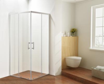 China 900x900x1900mm Corner Shower Cubicle Tempered Glass for sale