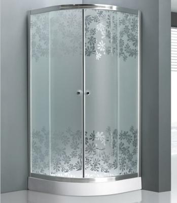 China 5mm Corner Self Contained Electric Shower Pods Clear Glass for sale