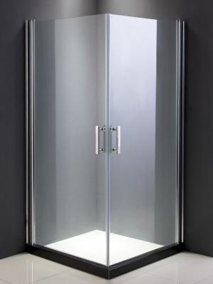 China 800x800x1900mm 2 Sided Frameless Glass Shower Enclosure for sale
