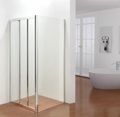 China 900x900x1900mm Frameless Shower Enclosure 1-1.2mm for sale