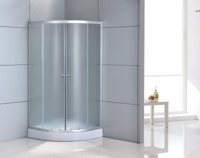 China White Corner Sliding Shower Enclosure 900x900x1950mm for sale