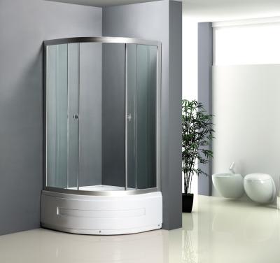 Cina Recinzione bagnata 900x900x1950mm della doccia della stanza della struttura di alluminio in vendita