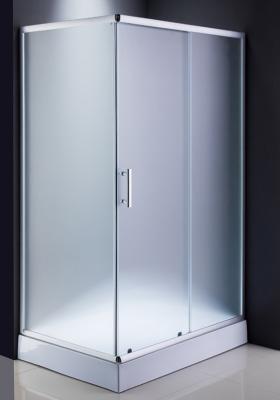 중국 단순한 욕조실 캐빈 화장실 욕조는 6Mm 스마트 유리 샤워기 도어를 쏟습니다 판매용