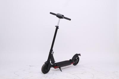 China Venta de fábrica Scooter eléctrico plegable para adultos Negro/Blanco 8 pulgadas de aleación de aluminio centro de la rueda 350w electrico en venta