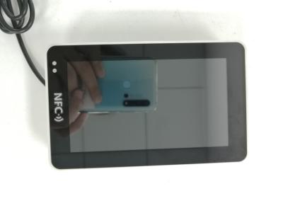 China POE Android Wall Mounted 5 Inch Tablet With NFC Reader For Time Attendance for sale
