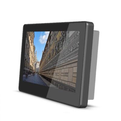 China 7 Inch POE Wall Flush Mounted Android Touch Tablet With RS485 For Industrial Control for sale