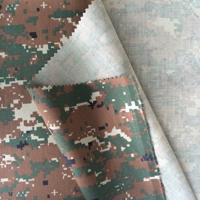 China Tejido de camuflaje de poliéster de algodón, material de camuflaje impermeable 58/59