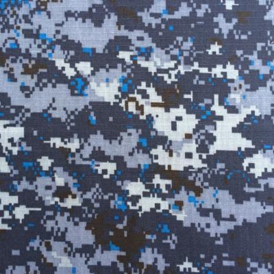 China Military Uniform Ripstop Camouflage Fabric 57/58