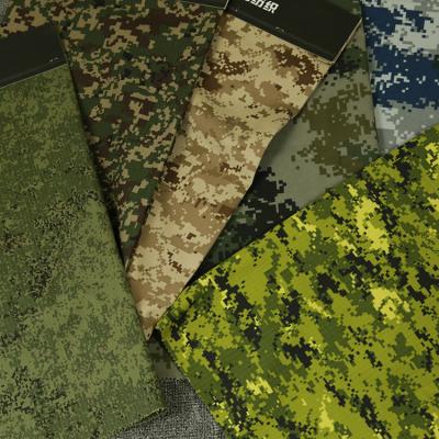 China Camo Rip Stop Fabric Solid Dyed Colorfastness To Wash 4 Abrasion Resistant for sale