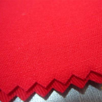 China Wrinkle Free CVC Uniform Fabrics Woven Twill 3/1 235gsm for sale