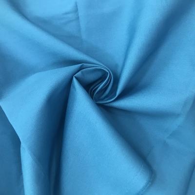 China TC polyester katoen spandex stof elastisch polycotton poplin plain 1/1 Te koop