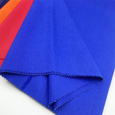 Китай Простые окрашенные полиэстерные и хлопчатобумажные ткани со спандексом для производства одежды продается