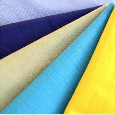 China Woven Stretched Workwear Fabric With Anti Static Function Strips And Checks for sale