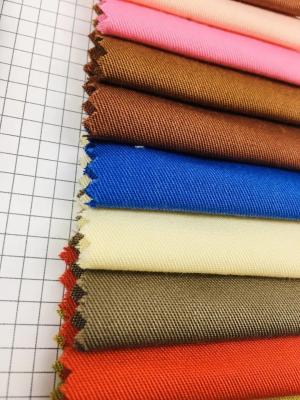 China Baumwolle polyester gestreken werkkleding Stof Stretchbaarheid 2 manier Te koop