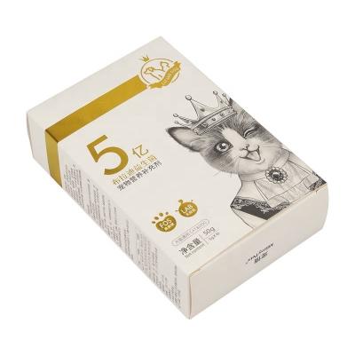 China 250GSM 1000pcs Nutritional Supplement Packaging Bronzing Custom For Pet 275GSM for sale