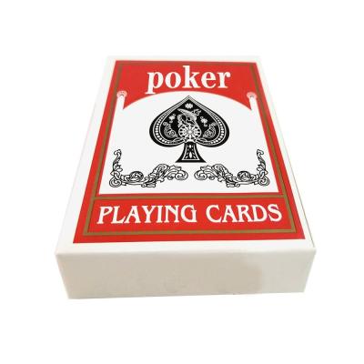 China 300g SGS Custom Printed Playing Cards Plastic Poker With Logo Pattern 350gsm for sale
