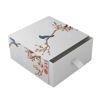 China 6C Offset Hot Stamping Box Dull Polish Lamination Logo Sliding SGS for sale