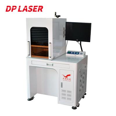 China Enclosed Logo Raycus Fiber Laser Engraving Machine For Gold Silver Copper Ring Jewelry for sale