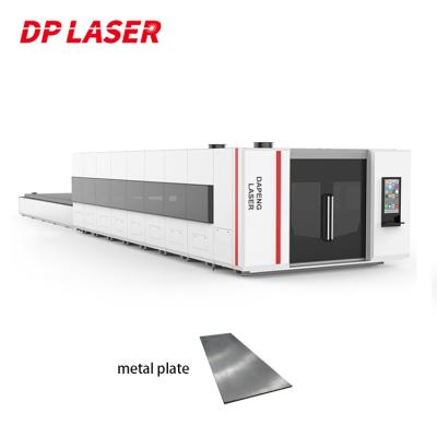 China 6025 8000W Metal CNC Fiber Laser Cutting Machine High Power Fully Enclosed 300m/min for sale