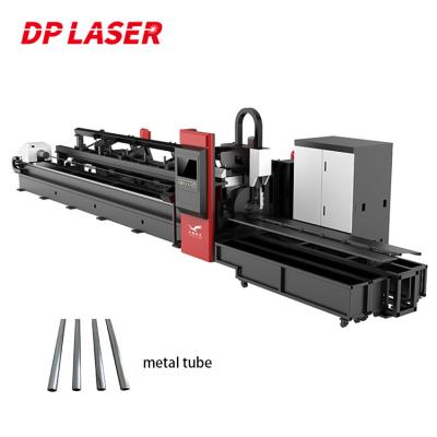 China Metal Round Square Pipe Tube Fiber Laser Cutting Machine CNC Automatic for sale