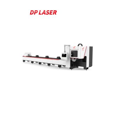 China 6012 6016 6022 6032 6035 6040 6052 CNC Automatic Metal Round Square Pipe Tube Fiber Laser Cutting Machine for sale