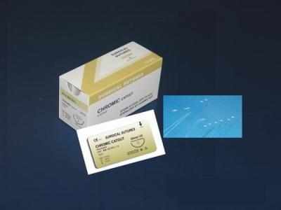China Disposable CATGUT Absorbable And Non-absorbable Surgical Suture(PGA/ PDO/ VICRYL /CATGUT) for sale