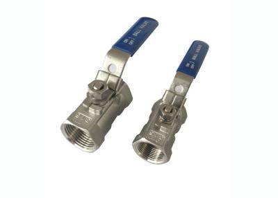China 1PC Reduced Bore Stainless Steel Ball Valve 1/4