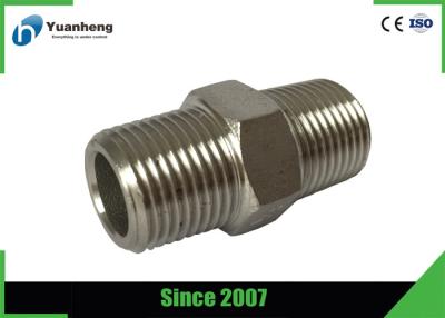 China CF8M Stainless steel 150LB BSP Male Threaded Nipple Fittings for sale