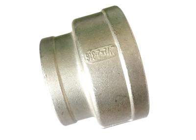 China bsp, bpt, npt, din2999 threaded low pressure 1/2*3/8 sized 316 stainless steel banded socket for sale