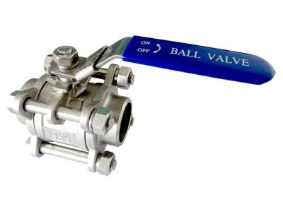 China 3 Inch Butt Welded Stainless Steel Ball Valve Ansi Jis Standard for sale