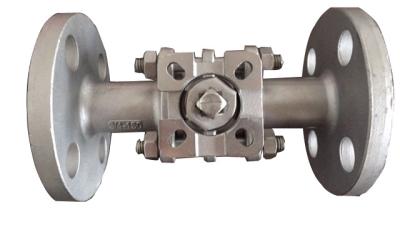 China Stainless Steel DN20 Full Bore Flanged Ball Valve PN16  40 ANSI 150LB for sale