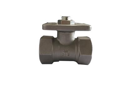 China DN100 Actuator Ball Valve Stainless Steel CF8M 6.3 MPa Working Pressure for sale