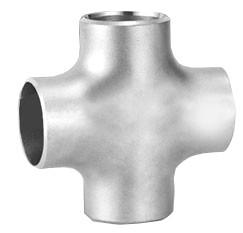 China ASME / ANSI B 16.9 Stainless Steel Weld Fittings , Cross Pipe Fitting for sale