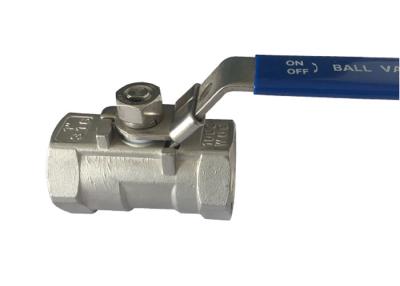 China 1000 PSI 1 pc ball valve stainless steel 316 npt bsp threaded for sale