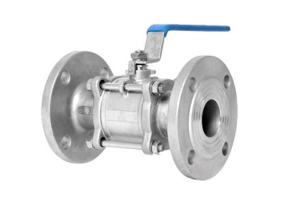 China 3PC Flanged Ball Valve PN40 Investment Casting Stainless Steel for sale