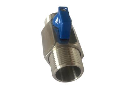 China Stainless steel 304, 316 bsp, bspt, npt threaded mirror polished MINI ball valve for sale